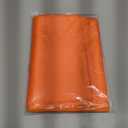 4-Pack Orange Satin Table Runner 12 x 108 Inch Long Bright and Smooth Silk Fabric Table Runner for Wedding Banquet Birthday Party Decoration