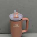 STANLEY Quencher H2.0 Tumbler with Handle and Straw 30 oz | Flowstate 3-Position Lid | Cup Holder Compatible for Travel | Insulated Stainless Steel Cup | BPA-Free | Exclusive Sienna