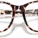 Cyxus Blue Light Blocking Glasses Women Men Computer Gaming Square Glasses UV400 Protection Anti Eyestrain (05-cheetah 8121)