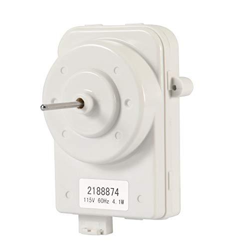 2188874 Refrigerator Condenser Motor Replacement Compatible with Whirlpool Kenmore Refrigerator Replaces WP2188874 PS11739140 AP6006075 W11042567 W11253683