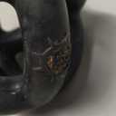 Monster K9 Indestructible Dog Ball  Lifetime Replacemnet - Durable Dog Toy for Aggressive Chewers - Safe, Non-Toxic Natural Rubber - Chew, Tug & Fetch - Tough, Heavy Duty - 5.5 (2X Tennis Ball Size) (Black)