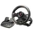 SUBSONIC - Superdrive SV450 Steering Wheel. Racing Wheel with Pedals and Shifters. Diameter 23 cm, 180 Rotation Angle - For Xbox Series X/S, Switch 2 / Switch, PS4, Xbox One and PC - Black