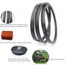 Lawn Mower Tractor Deck Belt/PTO Belt 5/8" x 138" Compatible with MTD Cub Ct 754-0642 954-0642 Toro 112-0933 Hustler 784322 GT1554