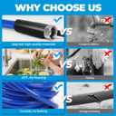 30FT Heated Water Hose for Rv,Heated Water Hose Antifreeze to -45F,Great Rv Accessories for Campers,Livestock,Agriculture,Lead and BPA Free