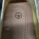 HEAWISH Women’s Ballet Flat Daisy Round Toe Dress Shoes Casual Slip On Rope Loafer (Size 7)