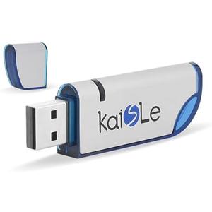 KAISLE 64GB USB Flash Drive, External USB Flash Memory Storage Thumb Drive, Portable Flashdrive with Keychain, 64 GB USB 2.0 Memory Stick exFAT Data Storage Jump Drives for Computers