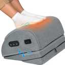 Comfier Foot Rest Under Desk at Work with Heat,Vibration,Foot Heater Foot Warmer,3 Height Under Desk Foot Rest for Office Chair,Gaming Chair Footstool, Ergonomic Heated Footrest,Computer Desk Use