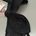 SHAPERMINT Bras for Women - Lingerie Bra, Bralettes for Women with Support, No Underwire Plus Size Bras for Women (3XL: 42F-G, 44D-F, 46D, Black)