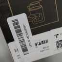 Automatic Soap Dispenser Liquid Touchless: 9oz Black Plastic - Rechargeable Electric Smart 3 Level Adjustable Auto Hand Soap Dispenser - Dish Bathroom Kitchen