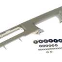 Dorman 926-740 Patent Pending Front Driver Side Armrest Repair with door release handle above armrest (27 inch) Compatible with Select Chevrolet/GMC Models, Gray (OE FIX)