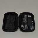 PQRQP 3 in 1 Microphone for iPhone/Android/Camera, Wireless Microphones, 328ft Transmission, 18H Battery Life, Mini Microphone for Record Interview, Vlogs, Tiktok (Ebony Black)