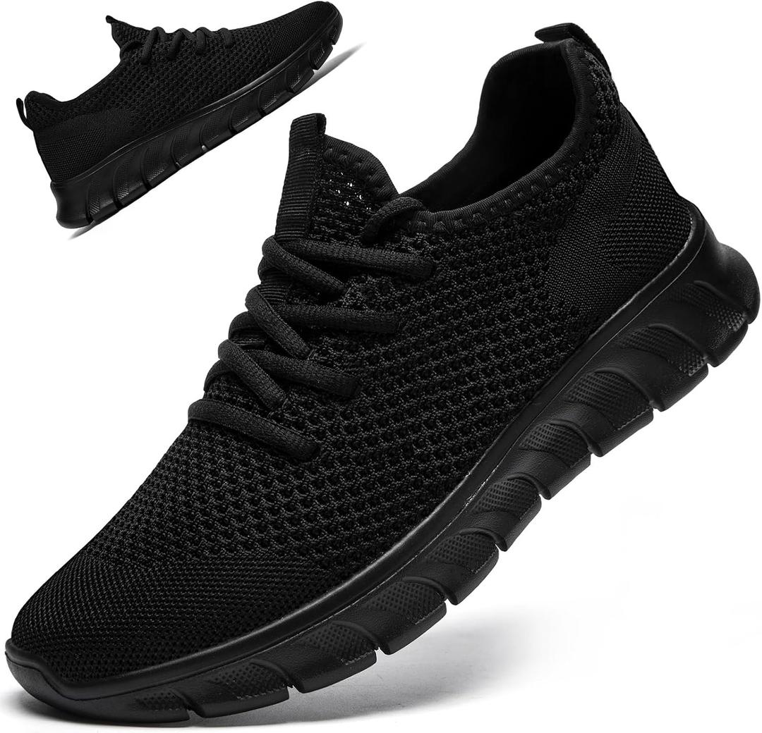 Running Shoes for Men Womens Tennis Gym Walking Slip On Sports Sneakers, 39 Size