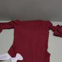 MANGOPOP Women's Mock Turtle Neck Long Sleeve Tops Bodysuit Jumpsuit