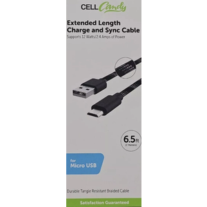 PP CCY 6,5 BRAIDED TYPE C 2,0 BK/GY