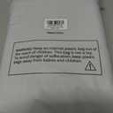 Easy-Going Blackout Curtains for Bedroom, Solid Thermal Insulated Grommet and Noise Reduction Window Drapes, Room Darkening Curtains for Living Room, 2 Panels (42x95 in, Greyish White)