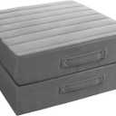 Codi Thick Replacement Couch Cushions 2 Sets, Upholstery Foam with Washable Covers for Sofa Cushion Chair Meditation - 24  24  5 Inch, High Density Foam, Grey