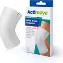 Actimove Everyday Supports Mild Knee Support - Mild Support, Lightweight, Easy to Apply for Slightly Swollen and Aching Knees  White, Medium