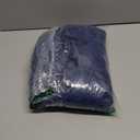 Navy Blue Fabric Rectangle Table Cloth - 6 Pack, 60"  84" Washable Tablecloth for 5FT Tables, Wrinkle-Resistant & Heat-Proof Table Cover for Weddings, Dinners & Parties