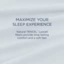 TEMPUR ProAir Sheet Set Cool Gray - Split King