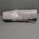 Collive Kitchen Mats Cushioned Anti Fatigue 17.3''x28'', Non Slip Waterproof Kitchens Sink Rug Vintage Boho Floral Rugs, Comfort Ergonomic Foam Standing Desk Mat for Floor, Home Office, Light Blue