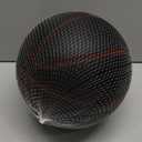 Silent Basketball Size 7, 29.5  Airless Indoor Basketball | Gift Box Included, Pro PU Foam Basket Ball, for Quiet Dribbling Indoor, Real Grooves, 90% Bounciness, 12.7 Oz (Black)