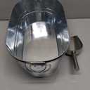 2 Pack 4 Gallon Galvanized Tub Ice Buckets for Parties Portable Beverage Tub with Handles Champagne Bucket Metal Ice Buckets for Cocktail Bar with Ice Scoop