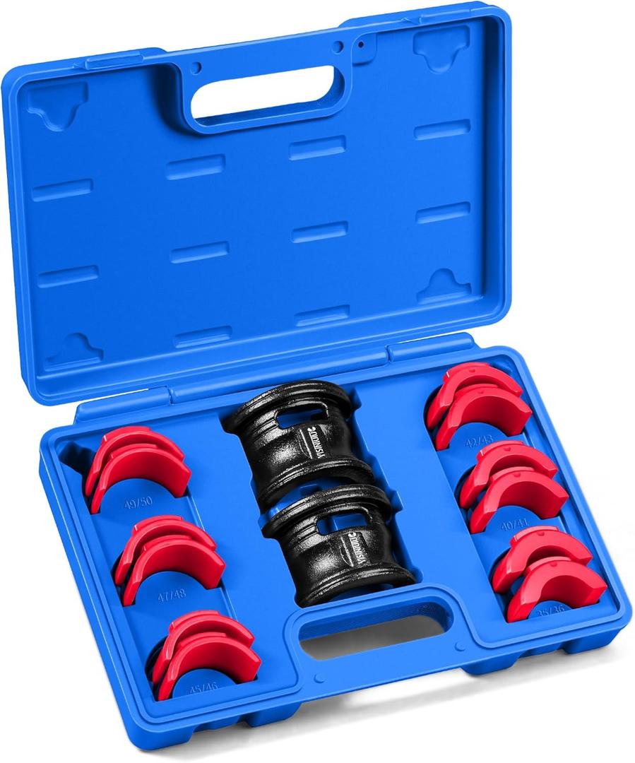 14PC Universal Motorcycle Bike Fork Seal Driver Tool Kit With 35mm 36mm 40mm 41mm 42mm 43mm 45mm 46mm 47mm 48mm 49mm 50mm