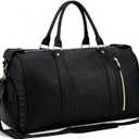 Luhxe Travel Convertible Carry On Garment Bag 2.0 with Shoe Pouch & Detachable Shoulder Strap - Improved Zipper and reinforced straps - Charcoal