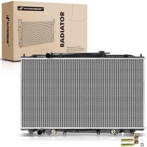 A-Premium Engine Coolant Radiator Assembly with Transmission Oil Cooler Compatible with Honda Odyssey 2005 2006 2007 2008 2009 2010, Automatic Transmission