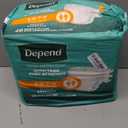 Depend Protection with Tabs Incontinence Underwear, Adult Diapers, Unisex, S/M, 20 Count