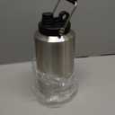 Kerilyn Insulated Gallon Jug with Handle, One Gallon, 128 Ounces, Stainless Steel, Large Double Vacuum Water Bottle for Hot & Cold Drinks, Wide Mouth, Sweat Proof, Great for Travel, Camping