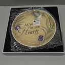 Stunning Garden Memorial Stone with Stand & Sympathy Card (10") - Artist Designed Peace Dove Amongst the Olive Branches - Ideal for Garden Decor, Memorial Gifts & Sympathy Gifts for Loss of Loved One