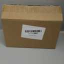 Glass Teapot -300 ml (10 oz), Flower Decoration Heat Resistant Glass Teapot Kettle with Golden Leaf Edge Color Floral Pattern Retro Teapot Tea Party Set (Pink)