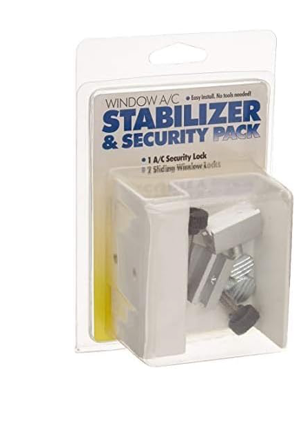 A/C Safe Window Air Conditioner Security and Stability Pack  