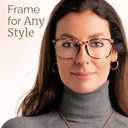 CCVOO Reading Glasses for Women/Men, Eyeglasses, Blue Light Readers for Women/Men, Computer Eye Glasses, Cheaters