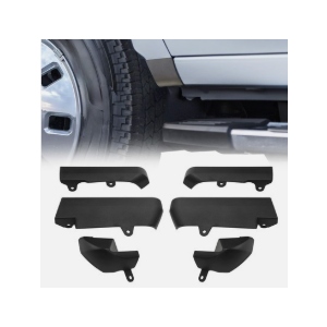 FormiPow Mud Flaps Delete for 2020 2021 2022 2023 2024 2025 2026 Chevy Silverado 2500/ 3500HD, ABS NoDrill Splash Guards, Protects Against Mud, Rocks, and Debris, Front & Rear Fender Liner (6PCS)