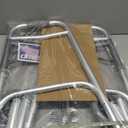Drive Medical Deluxe Two Button Folding Walker with 5" Wheels