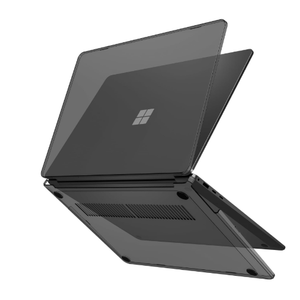Case for Laptop Pro Case Protective Case for 15 Inch Microsoft Surface Laptop 7 2024 Release, Hard Shell Transparent Cover with Durable and Lightweight Design -Black 