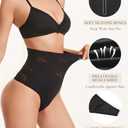 Silongder Thong Shapewear Tummy Control Underwear1097. XXL