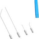 High Pressure Washer Nozzle Kit For Washing,Stainless Steel Flush Wand Extension Spray Tips With Quick Connect For Washing Machine, Ac Coil, Water Heater And Appliance Cleaning