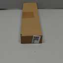 9.5 Large Acrylic Straw Holder for Cabinet Door - Reusable Tumbler Straw Organizer Storage, Small Kitchen Accessories Container, Ultra Sticky Cupboard Door Mounted (Transparent)