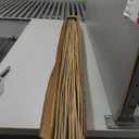 Cambaverd Bamboo Stakes for Plants, 50 Pack Bamboo Stakes 5 Feet(58in, Approx 5FT), Natural Garden Stakes for Tomatoes and Climbing Plant Support, Sturdy Bamboo Plant Stakes