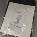 LISEN for iPad Stand Tablet Holder for Desk, Cool Home Office Desk Accessories for Men Women Kids Tablet Gifts, Office Home Essentials Gadgets Portable Monitor Stand for iPad a16 Accessories Switch (Black)