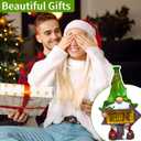 Solar Garden Gnomes Outdoor Garden Decor with Solar LED Light, Yard Graden Gnomes Decorations for Patio Lawn, Gifts for Mom, Gnomes Gifts for Women (Gnomes)