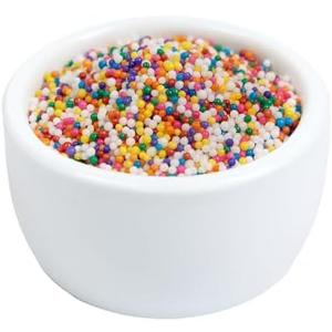 O’Creme Nonpareils Sprinkles – 5 Pound Rainbow Non Pareil Sprinkles – Colorful Sprinkles for Cake Decorating – Kosher Sprinkles for Ice Cream, Cookies, Cupcakes, Baked Goods