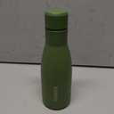 BJPKPK 12oz Water Bottles Stainless Steel Double Wall Vacuum Insulated Small Water Bottles for Travel,Olive Green