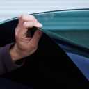 Removable Front Door Window Tints for Tesla Model 3/Y/YL - Reusable Car Window Film for Front & Rear Side Windows, Easy to Install, No Bubbles, Sun Protection (20% VLT, Model 3-Rear Side)