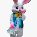 Easter Party Rabbit Costume Bunny Costume Plush Halloween Animal Mascot Costume