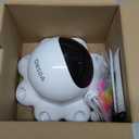 ORSDA Cat Laser Toy, 2-in-1 Interactive Automatic Motion Activated Moving 8 Holes Whack A Mole Feather, USB Rechargeable Electronic Smart Sensor Kitten Toys for Indoor Exercise