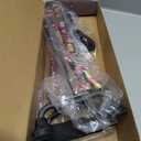 LIXIANG Walking Canes Stablize Women Quad Canes for Seniors & Adults Foldable Adjustable for Men & Women Heavy Duty Freestanding Cane for People with Leg Injuries 3 footings (Purple flower)